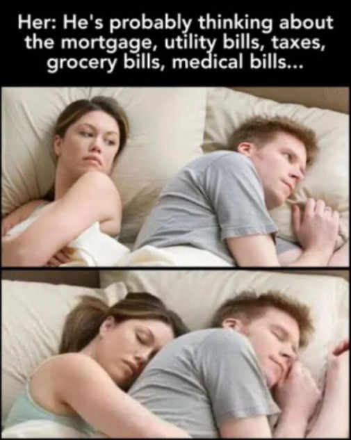 o čom rozmýšľa muž